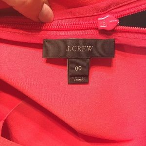 J. Crew Dresses - J. Crew scalloped pink dress 00 J. Crew Dresses - J. Crew scalloped pink dress 00